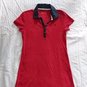 Tommy Hilfiger Women's Red T-shirt Dress